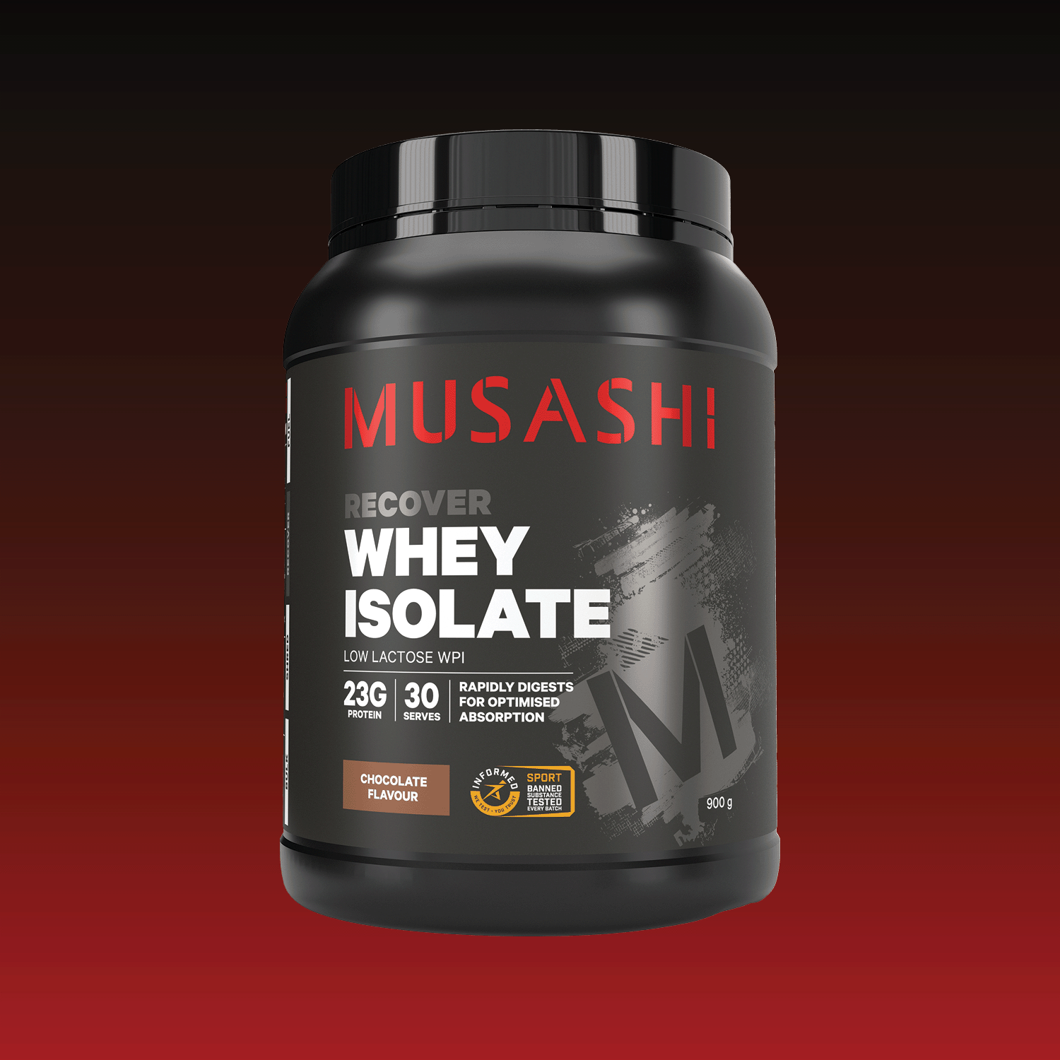 Musashi Whey Protein Isolate - Chocolate 900g