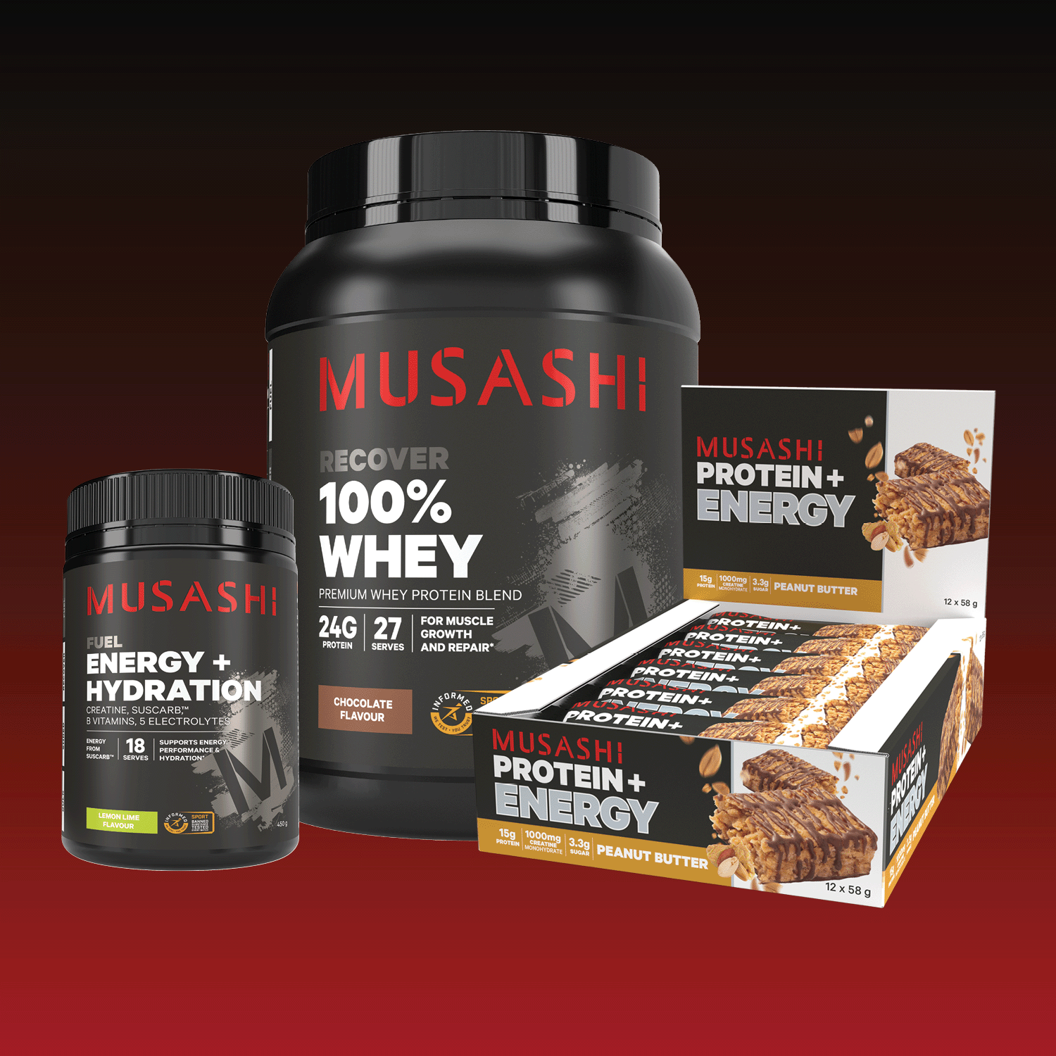 Musashi Cycling Bundle Pack