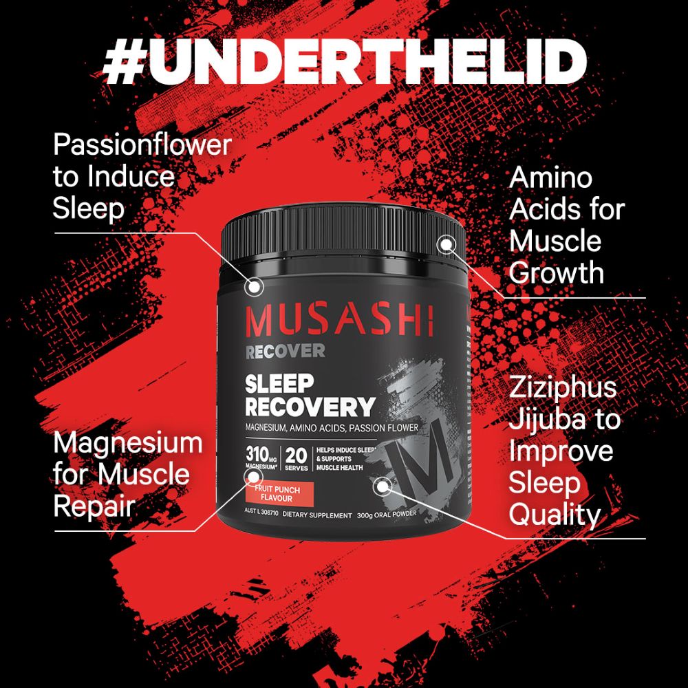 Musashi Sleep Recovery Under the Lid