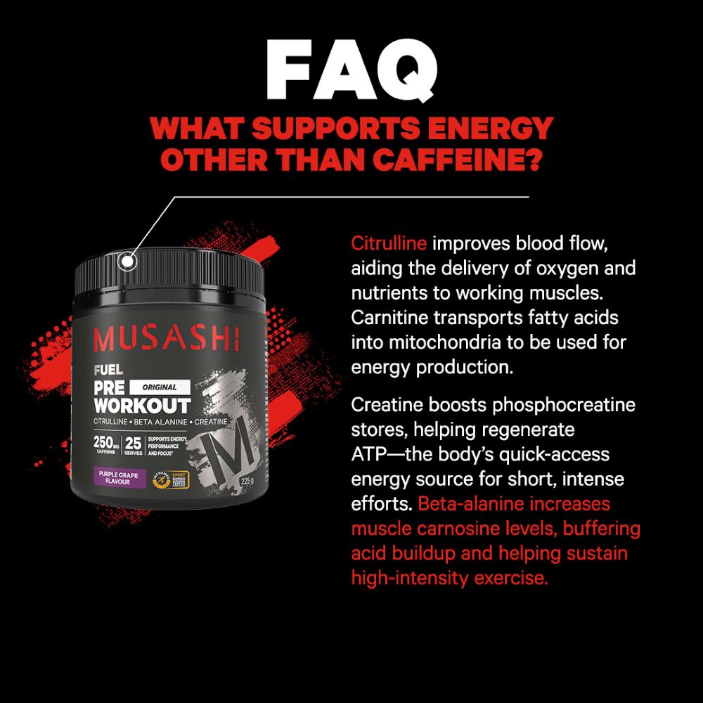 Musashi Pre Workout FAQ