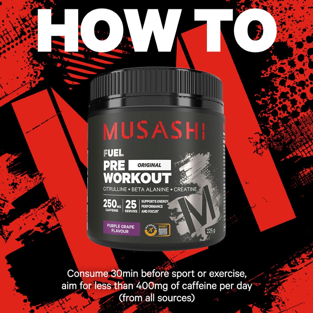Musashi Pre Workout How to