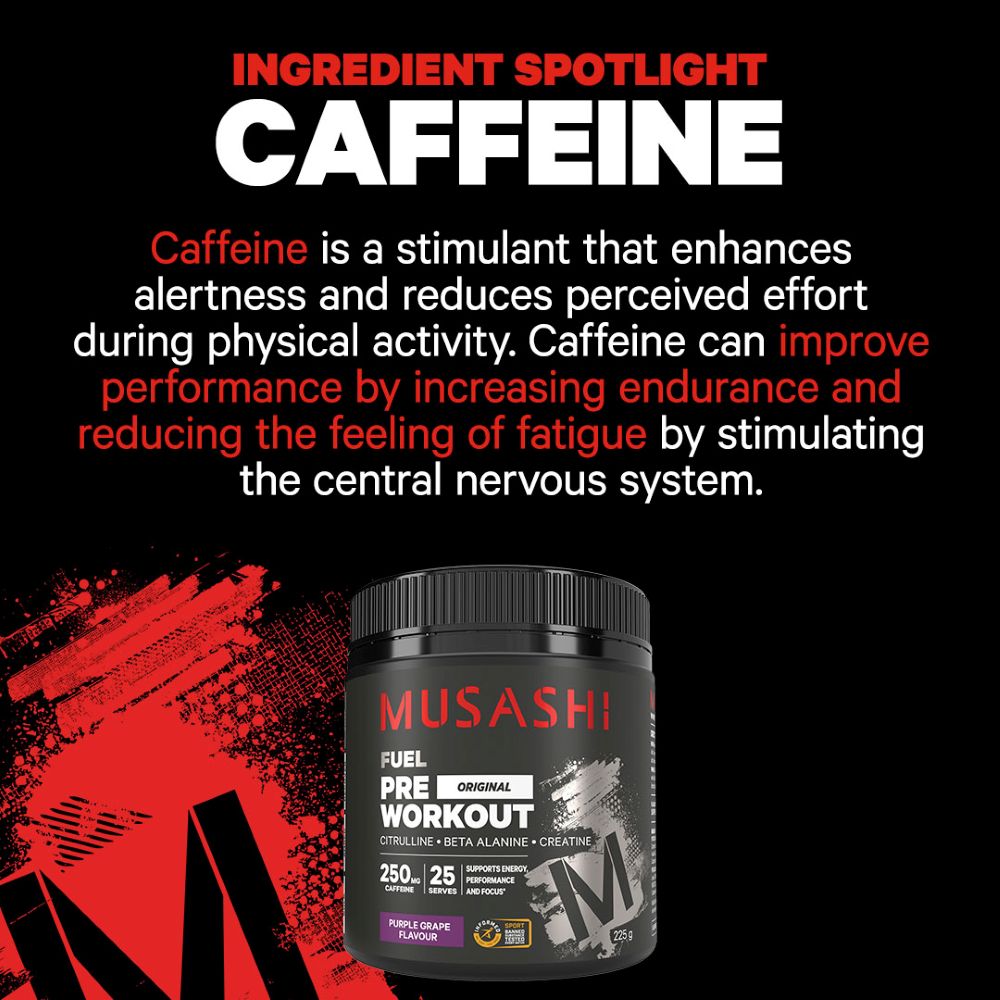 Musashi Pre Workout Ingredient Spotlight