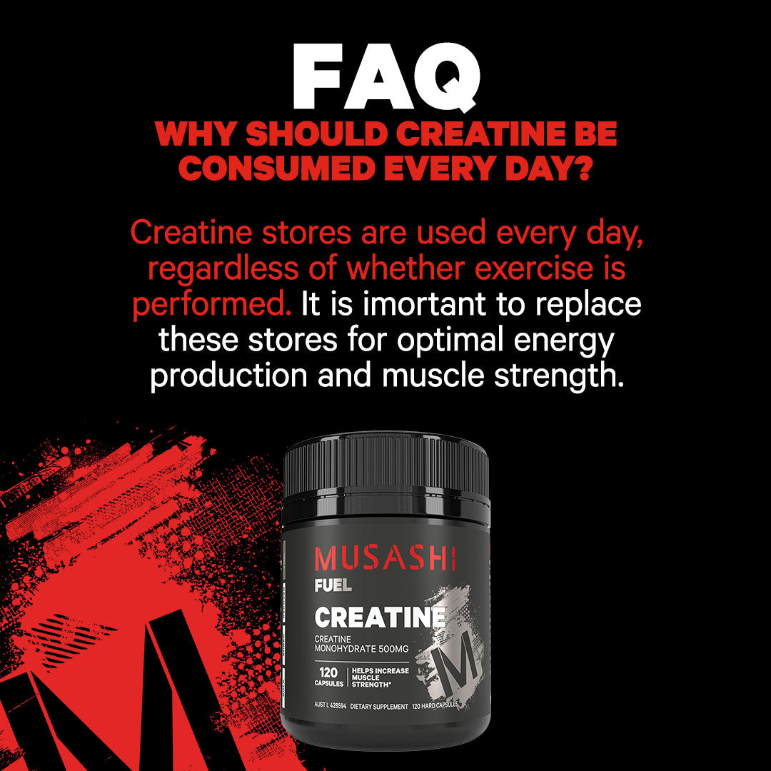 Musashi Creatine Capsules FAQ