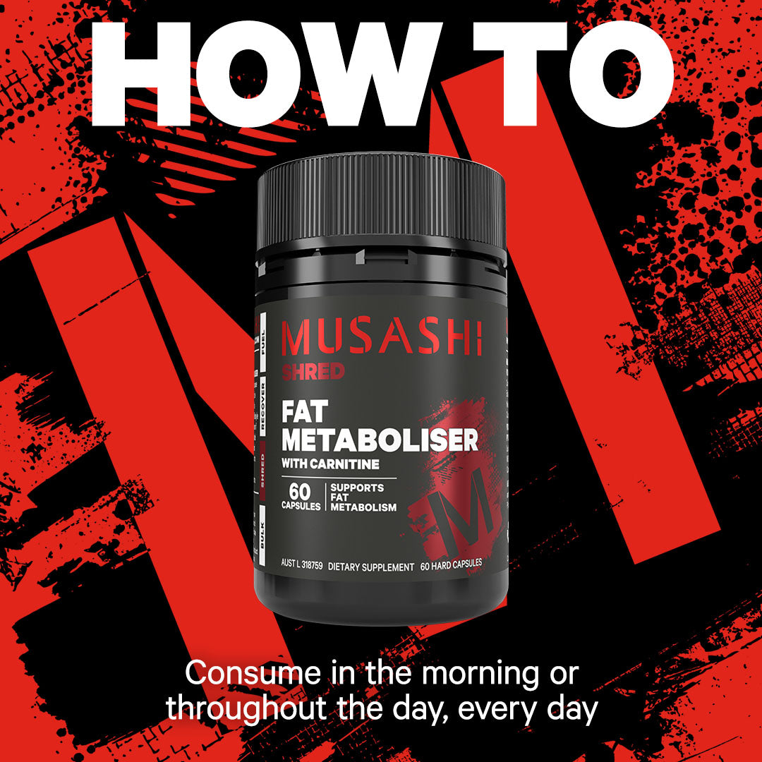 Musashi Fat Metaboliser with Carnitine How to