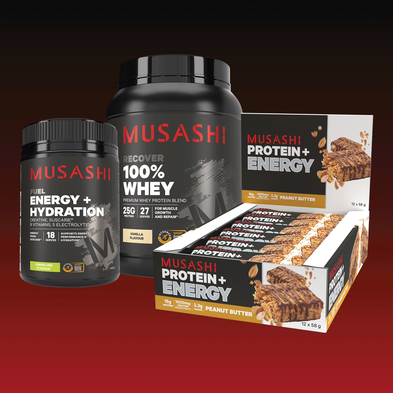 Musashi Bundle All Sports Bundle Pack