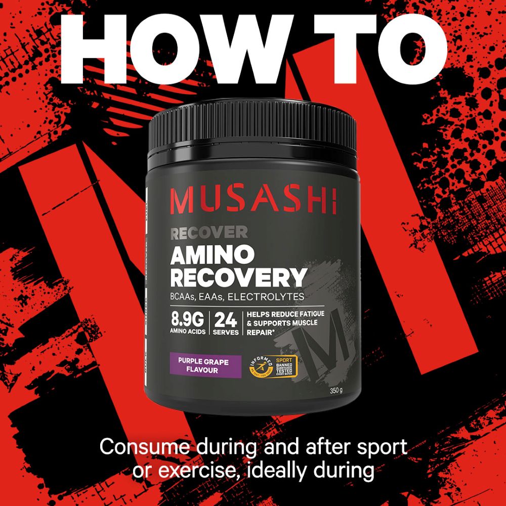 Musashi Supplements Amino Recovery 350g