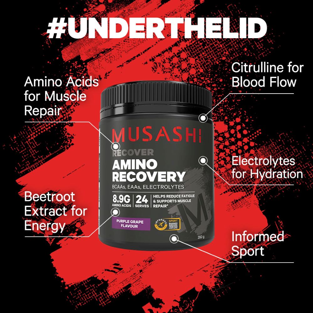 Musashi Supplements Amino Recovery 350g