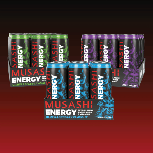 Musashi Bundle Energy Drink Value Bundle Pack