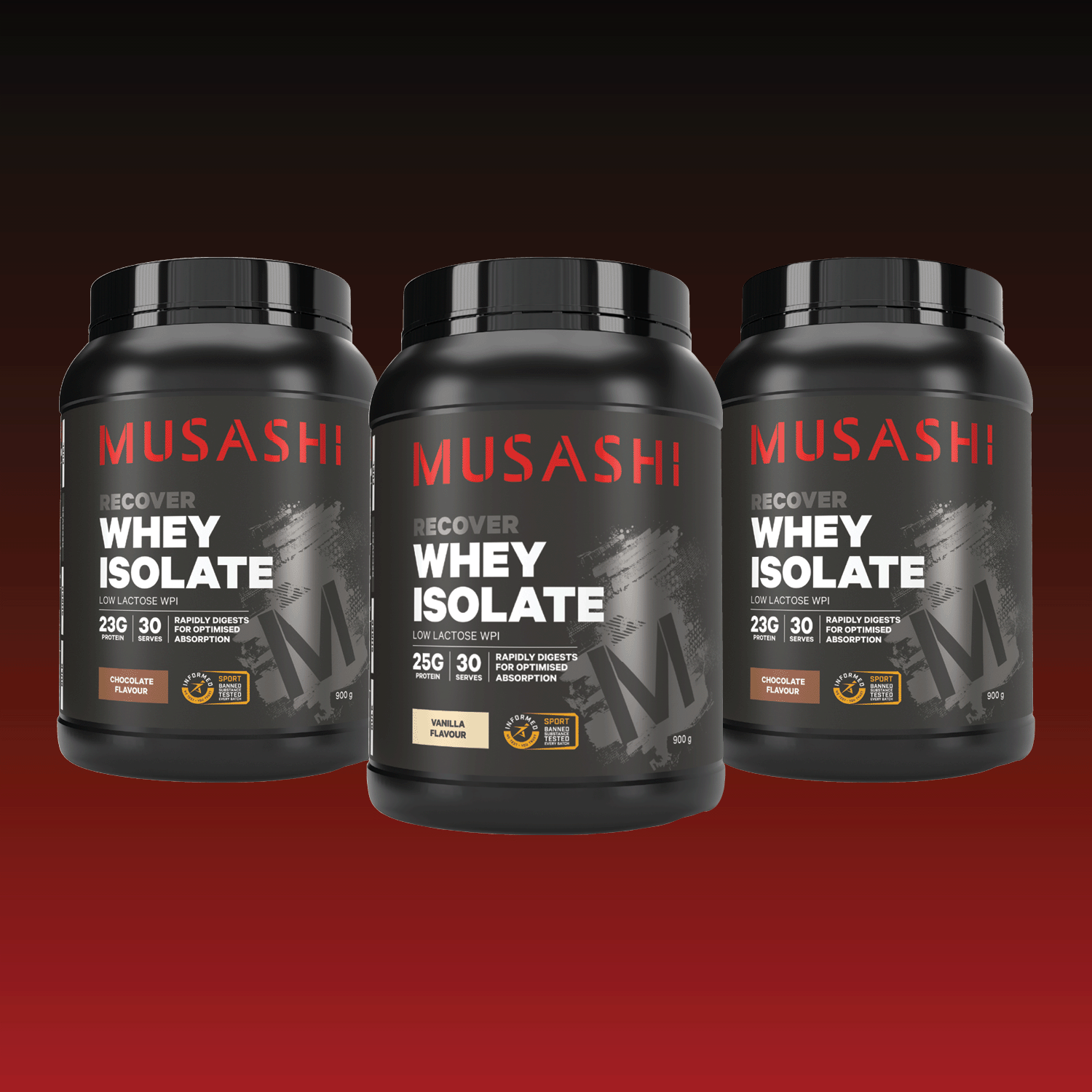 Musashi Bundle Whey Isolate Bundle Pack