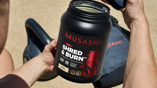 Musashi Shred & Burn - Optimising Body Composition for Sports
