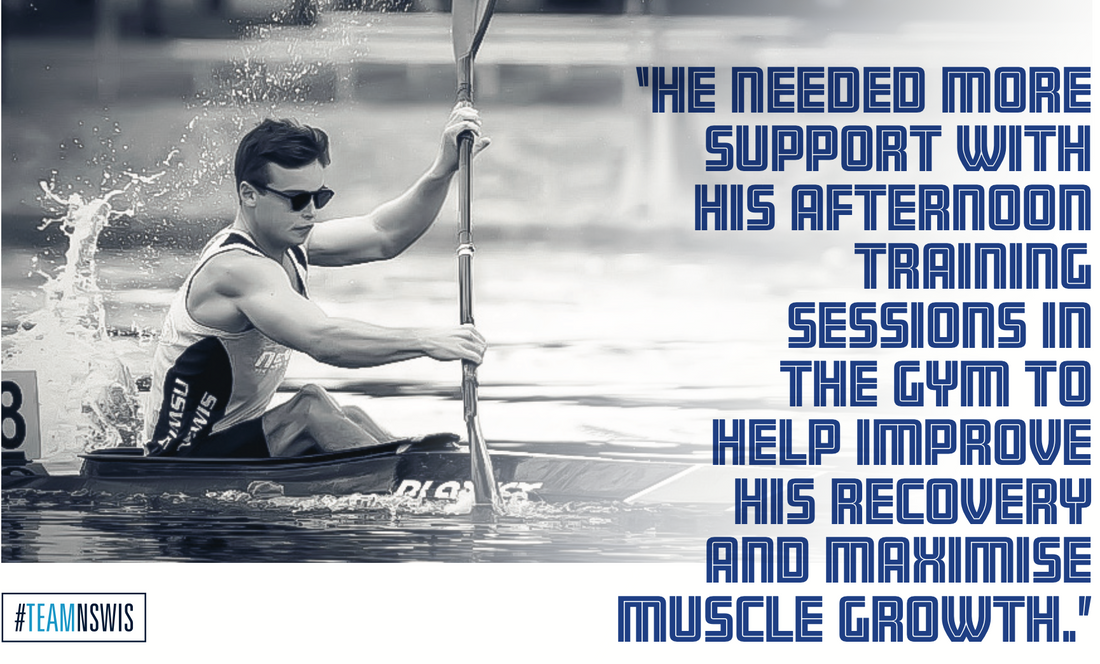 NSWIS: Muscle Recovery For Para Canoeist Medal Prospect