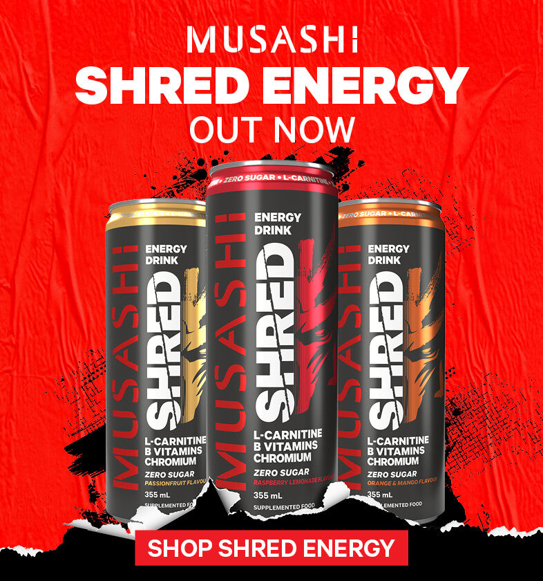Musashi NEW Shred Energy Drink