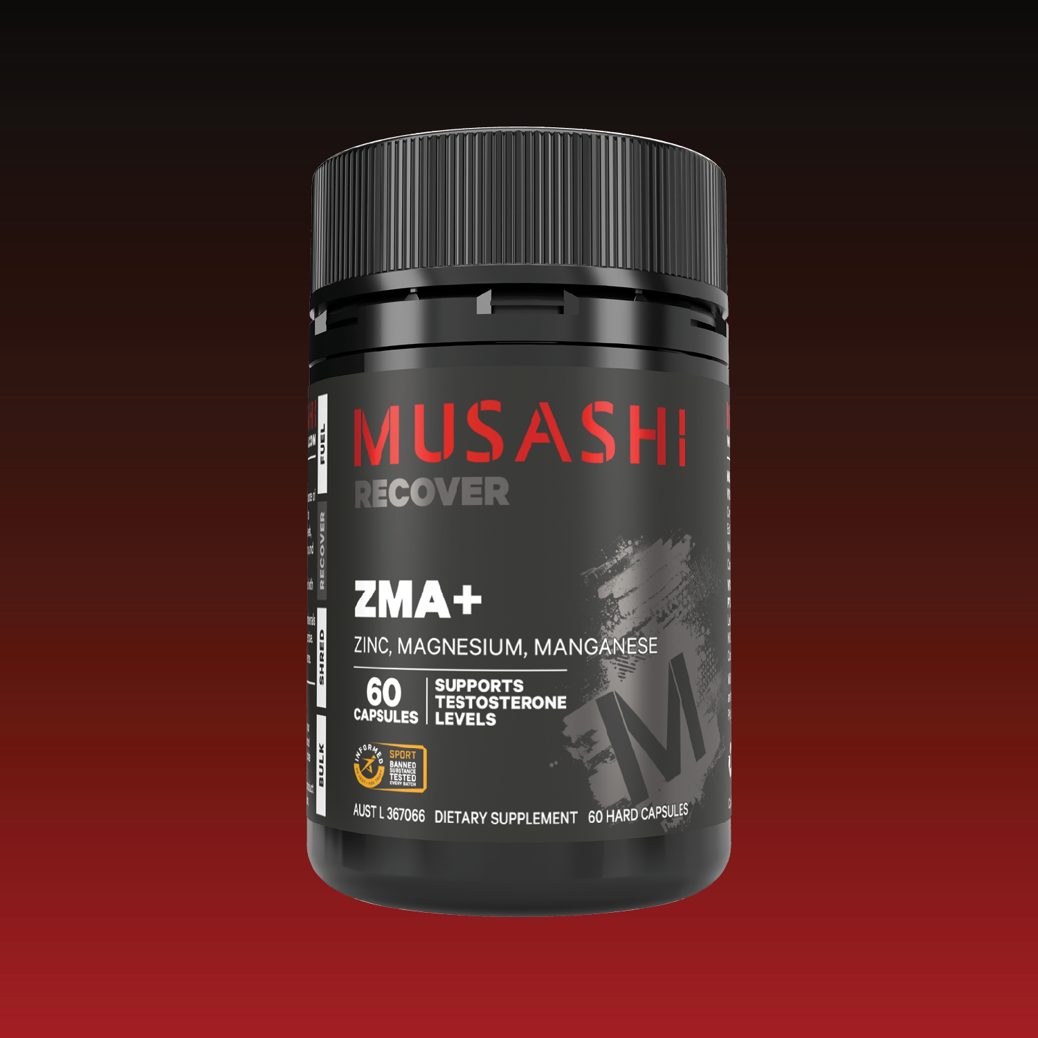 Musashi ZMA+ 60 Capsules