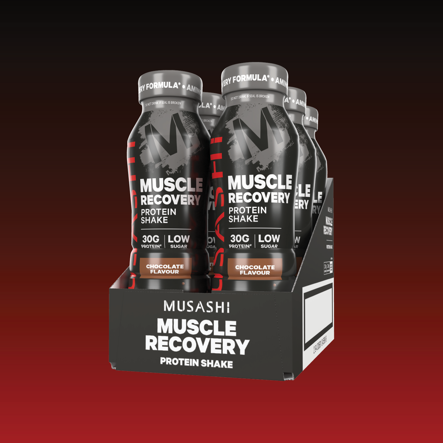 Recovery Shake 375ml (Box of 6 Drinks) - Chocolate