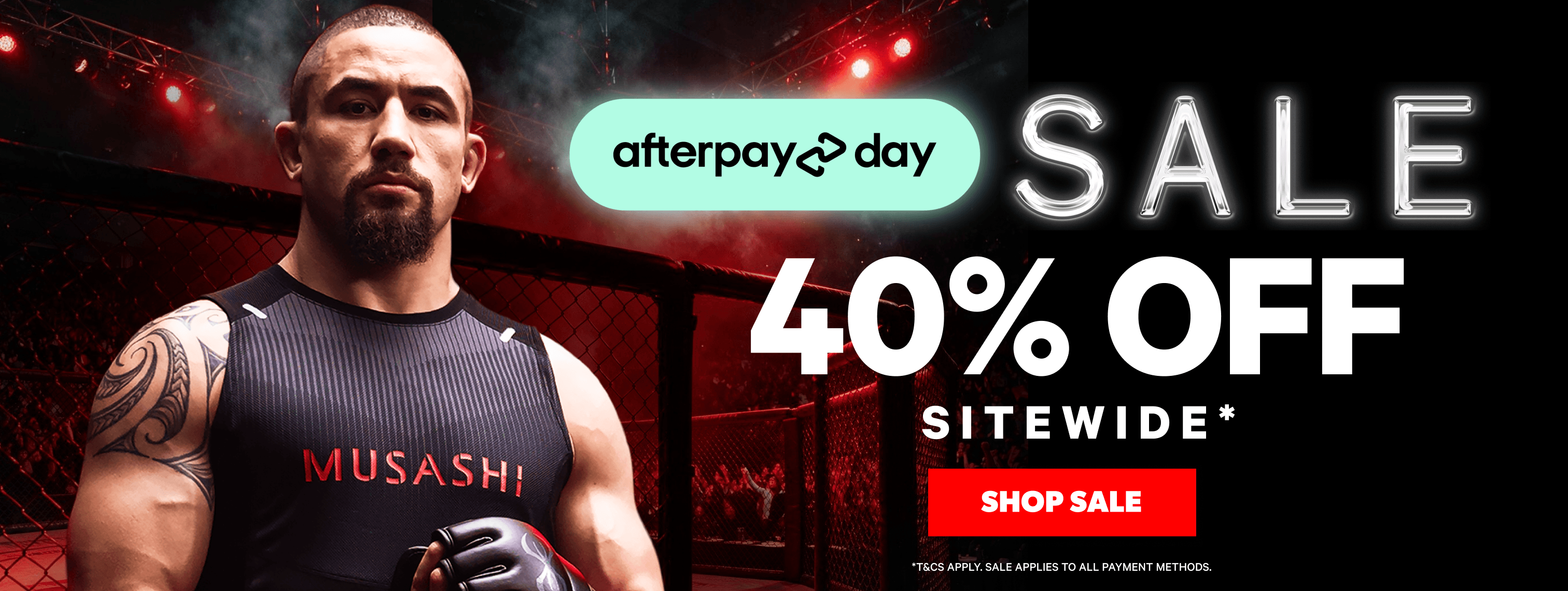 Musashi Afterpay day Sale 2026