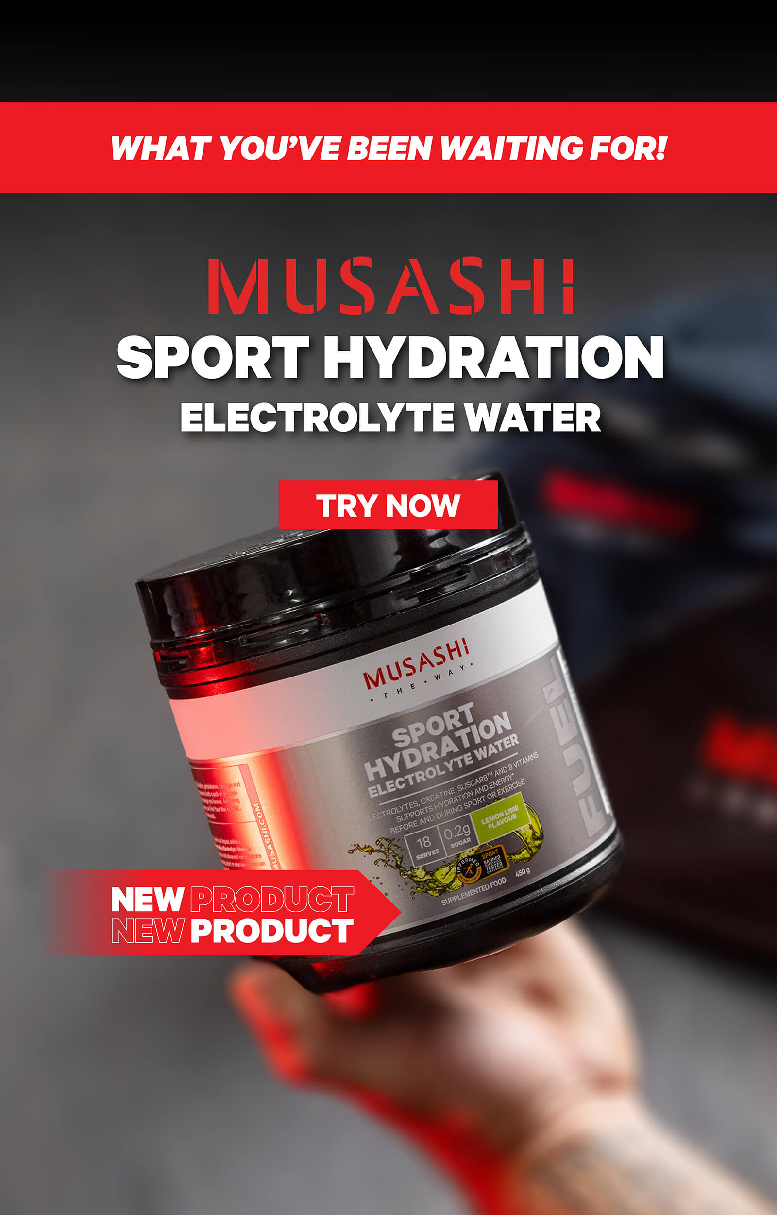musashi sport hydration
