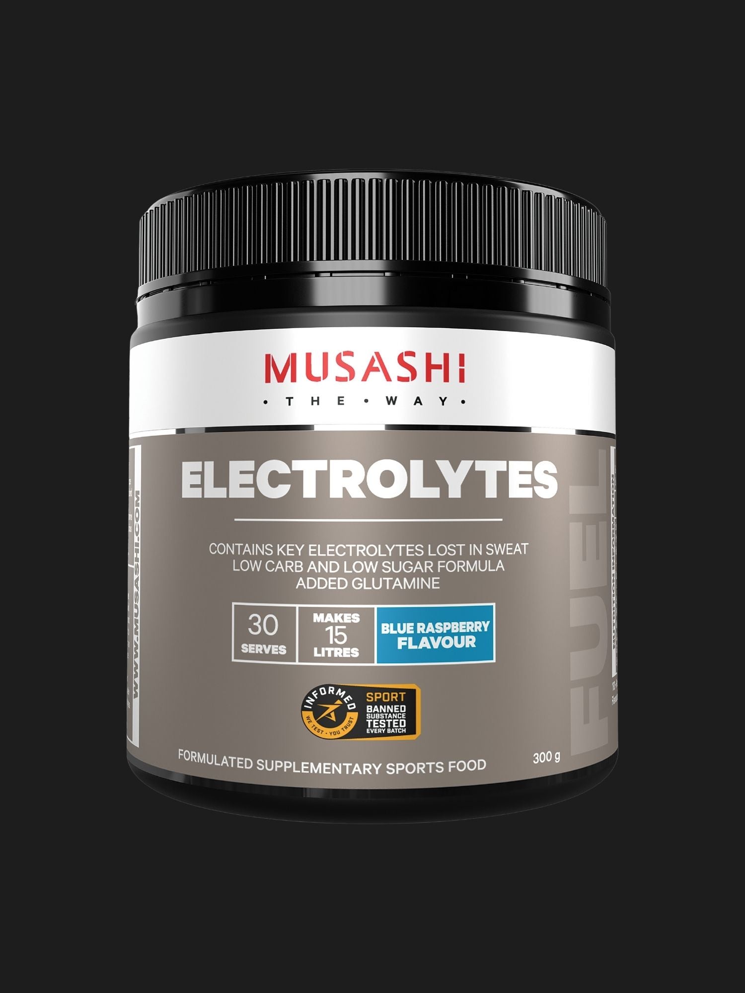 Musashi-Electrolytes-Blue-Raspberry-300g-AU