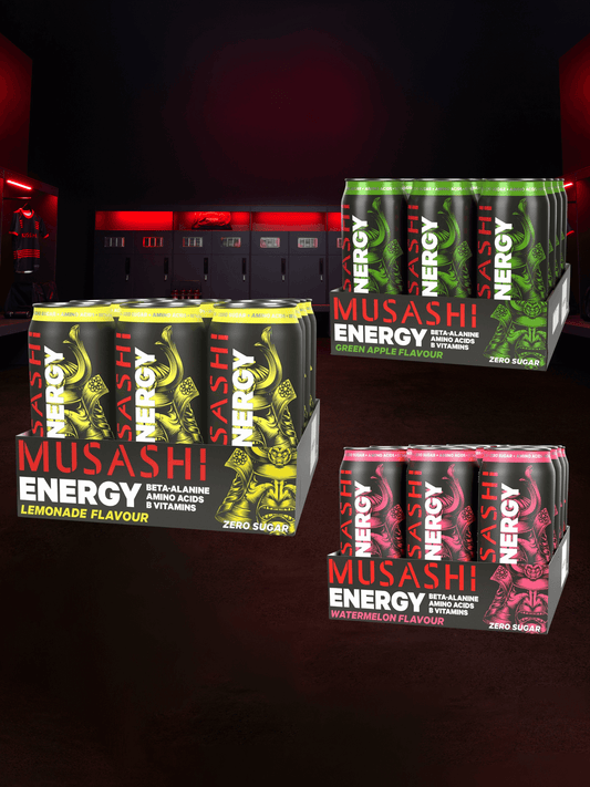 Musashi Energy Drink Value Bundle Pack 2.0
