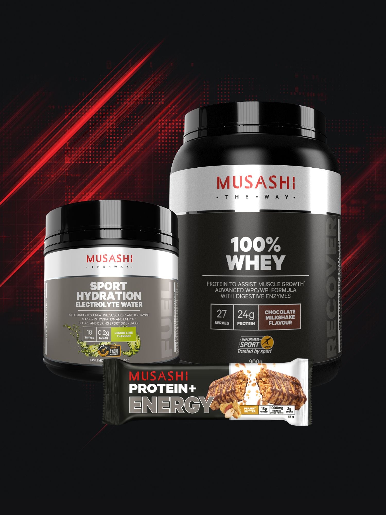 MUSASHI All Sports Bundle Pack