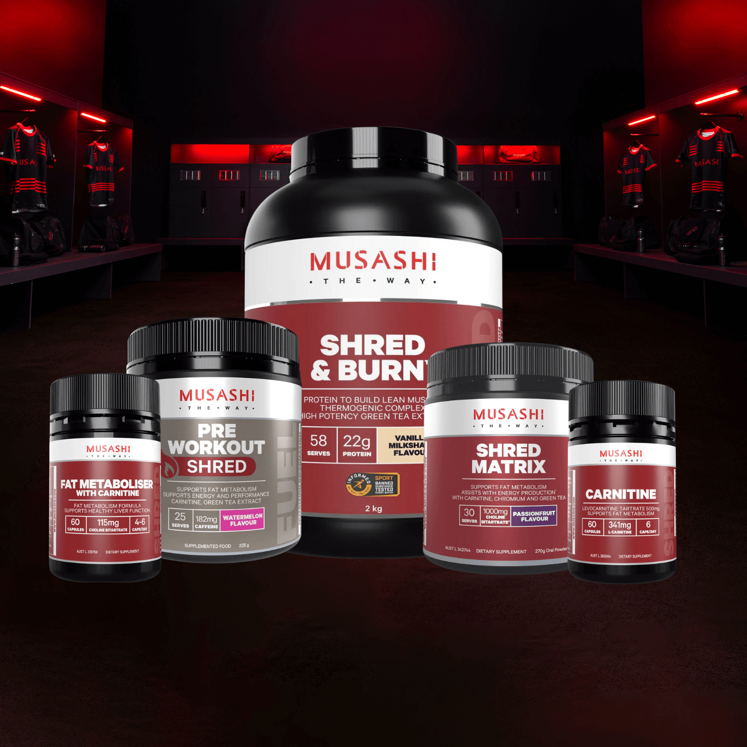 Musashi Super Shred Bundle