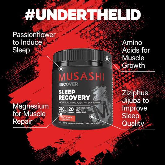 Musashi Sleep Recovery Under the Lid