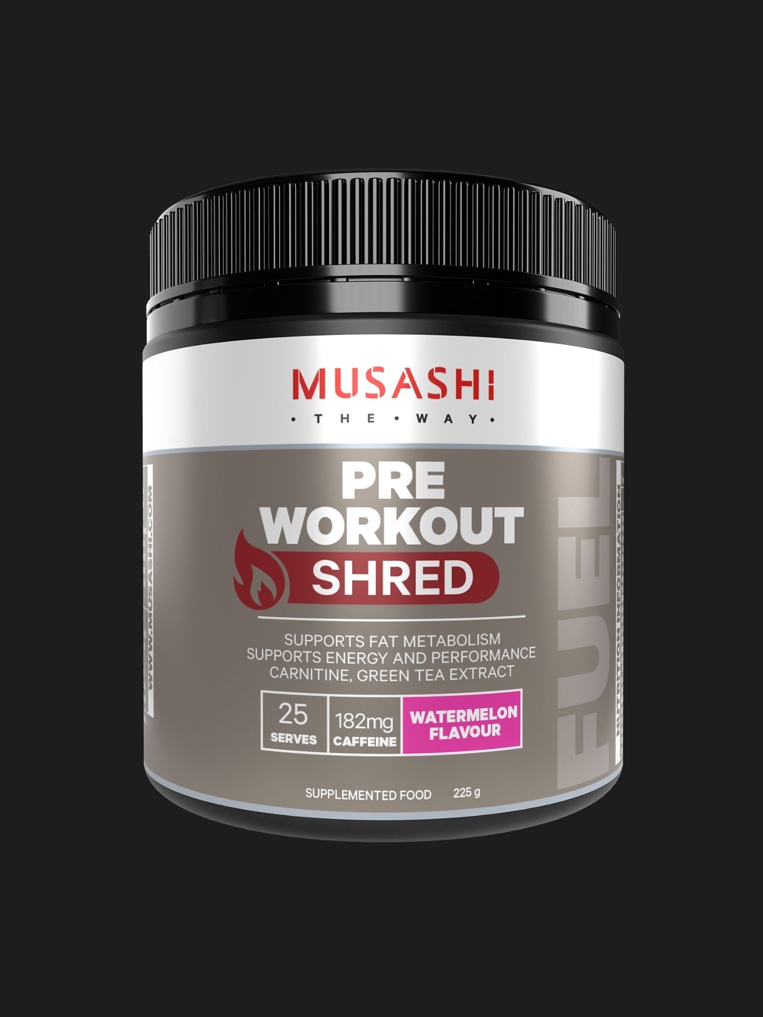 Musashi-Pre-Workout-Shred-Watermelon-225g