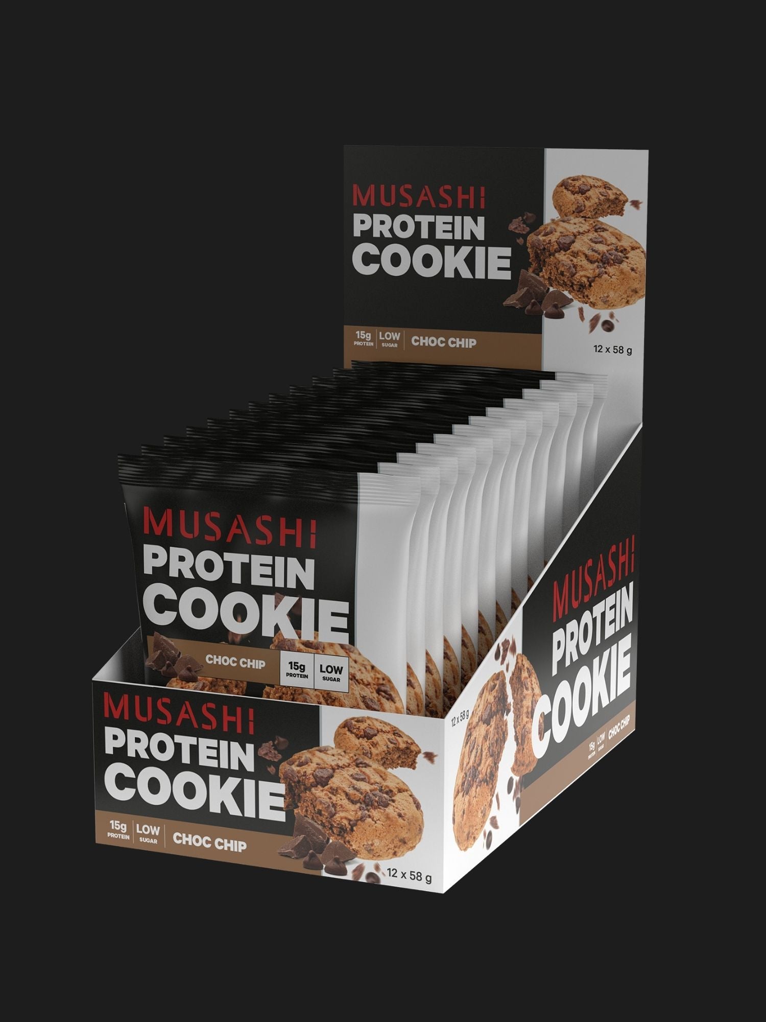 Musashi-Protein-Cookie-Choc-Chip-12x58g