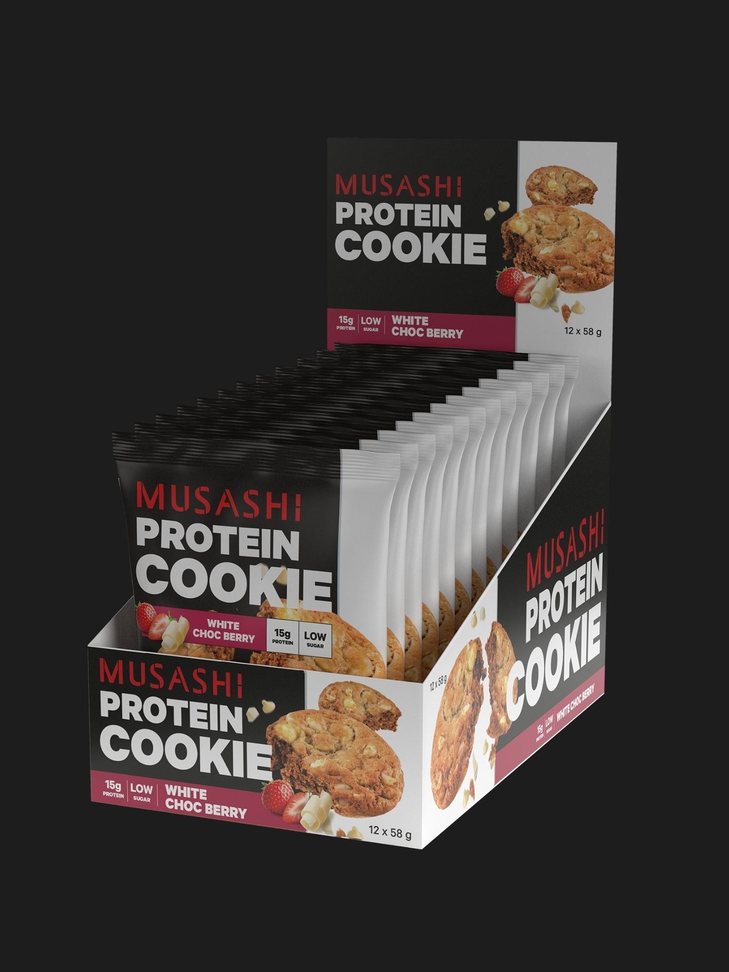 Musashi-Protein-Cookie-White-Choc-Berry-12x58g