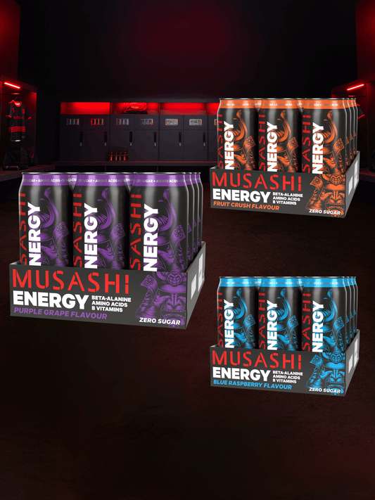 Musashi Top Picks Energy Drink Value Bundle Pack