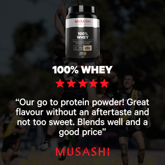 Musashi 100% Whey product review