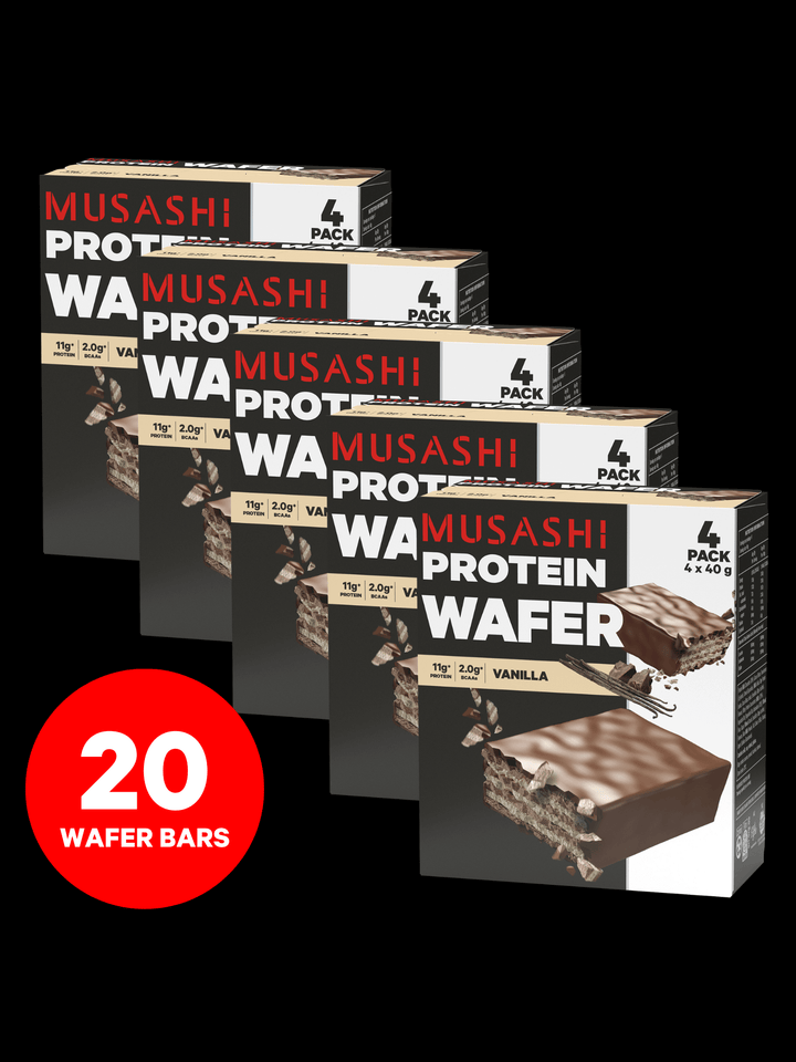 Protein Wafers - Delicious & Functional Wafer Protein Bars – Musashi