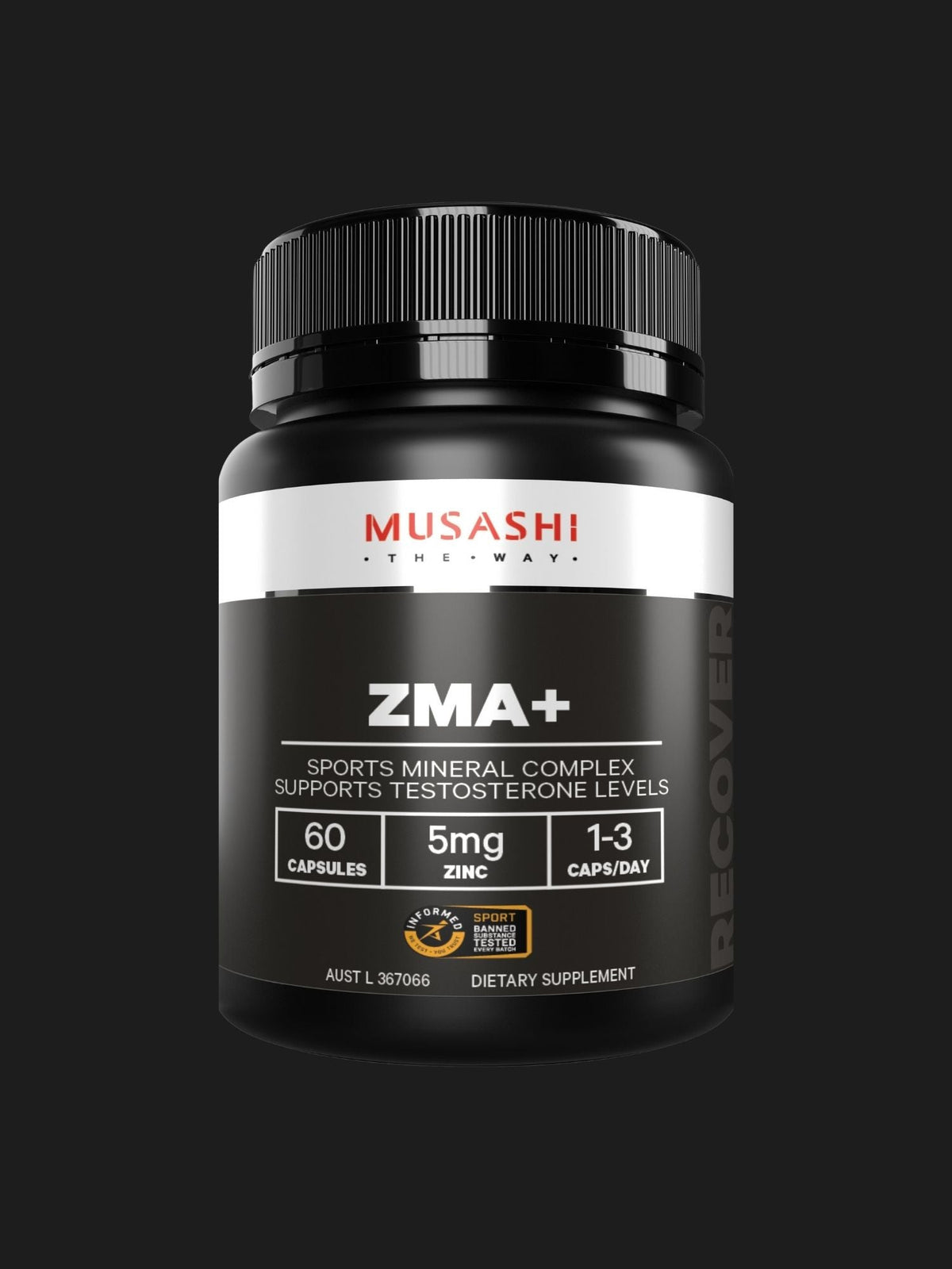 ZMA+ 60 Capsules – Musashi