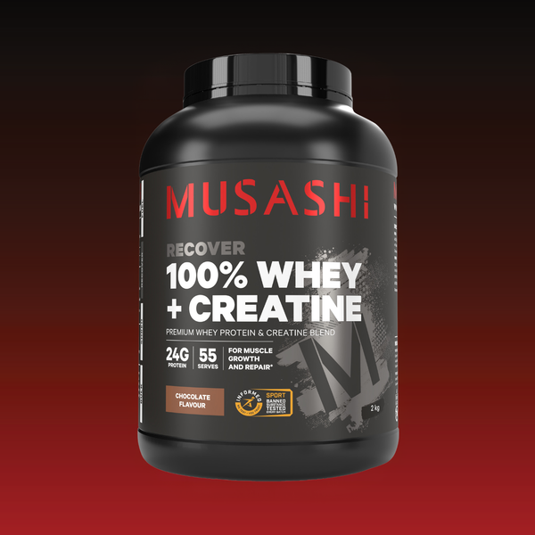 100% Whey + Creatine – Musashi