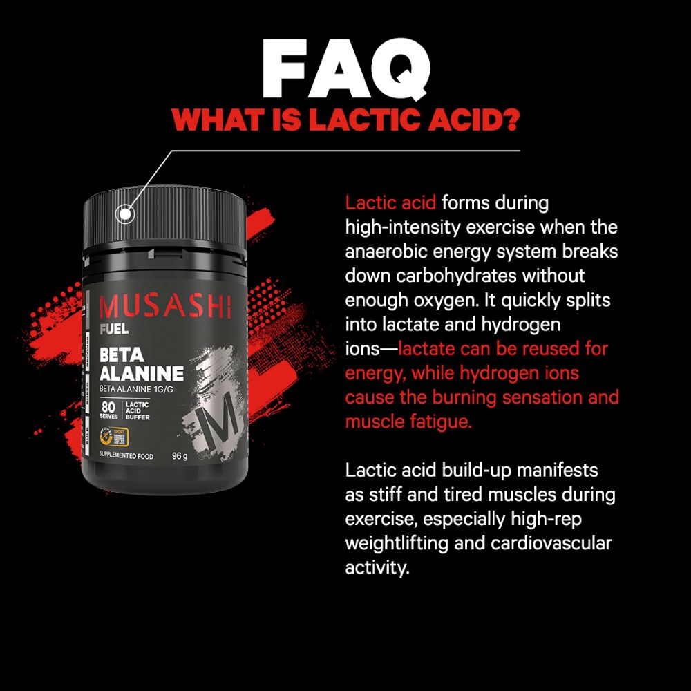 Musashi Supplements Beta Alanine 96g