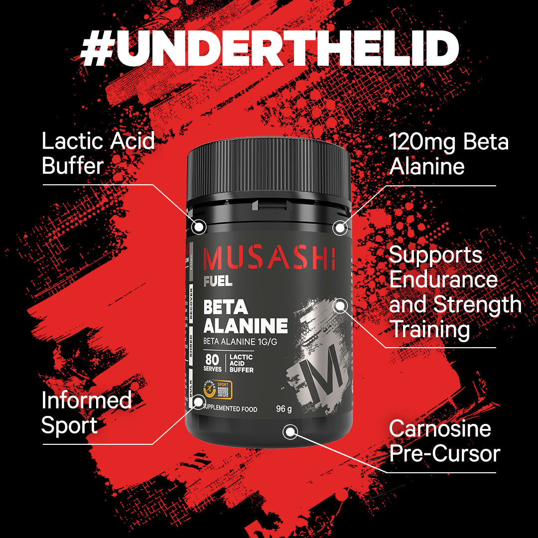 Musashi Supplements Beta Alanine 96g