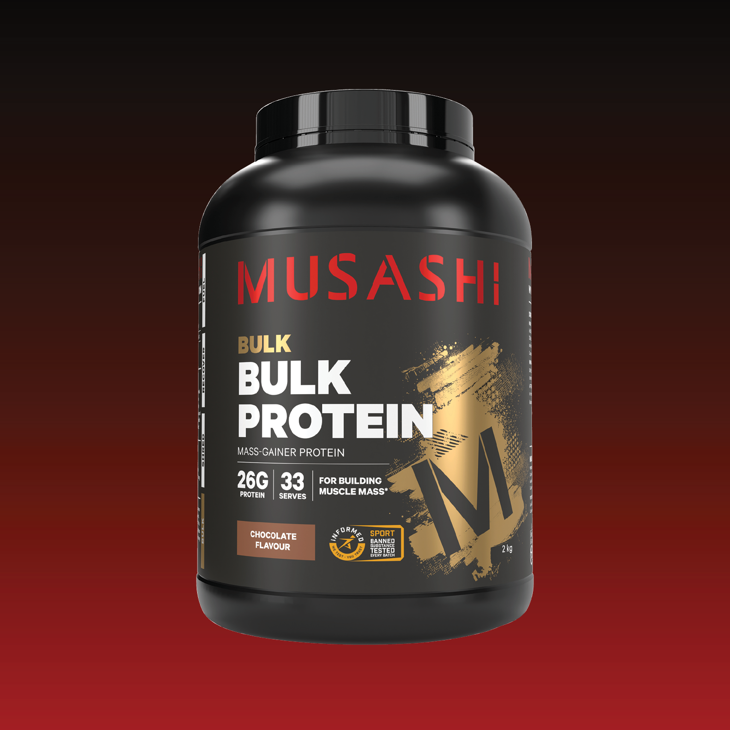 Musashi Protein Powder 2KG / Chocolate Bulk Protein Powder