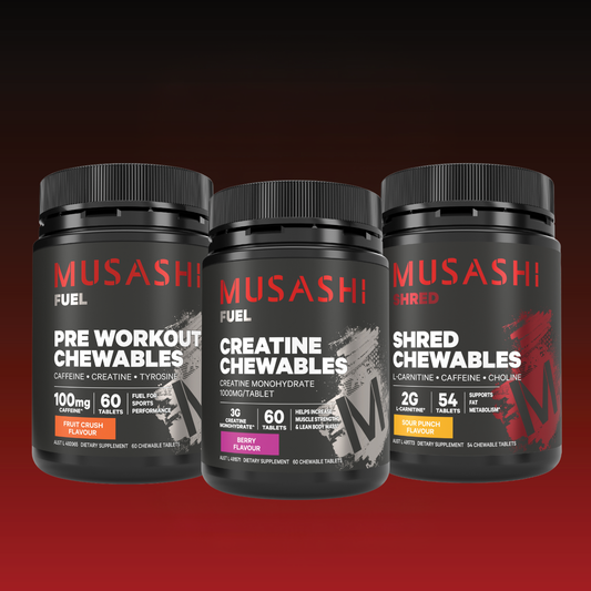 Musashi Bundle Chewables Bundle Trio