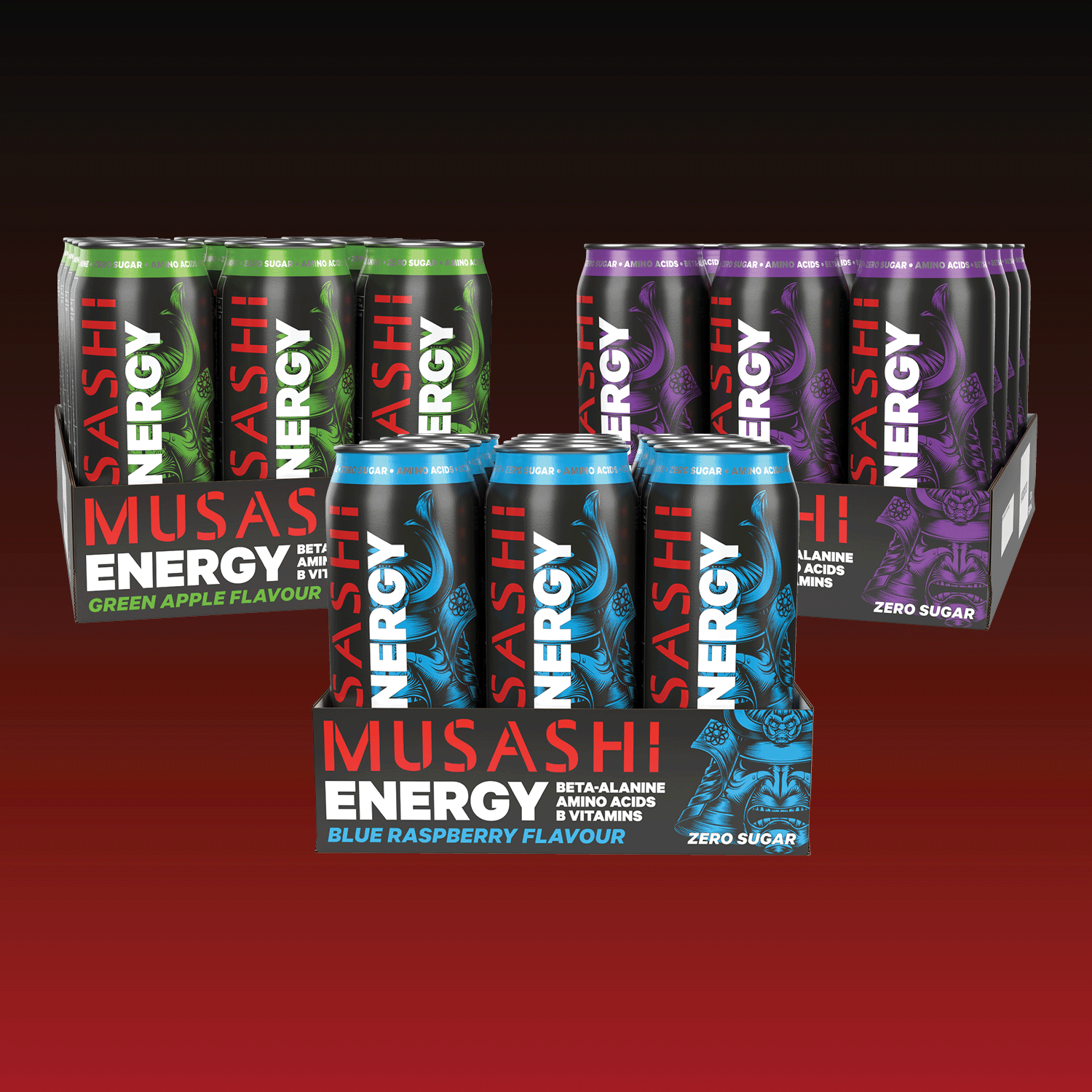 Musashi Bundle Energy Drink Value Bundle Pack