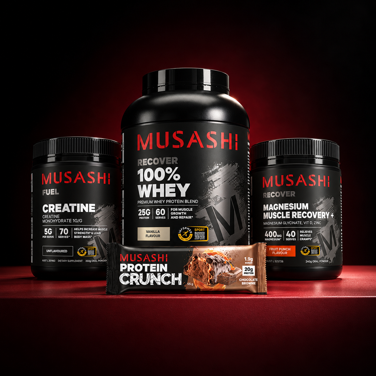 Musashi Bundle GPS Gold Challenge Bundle Stack