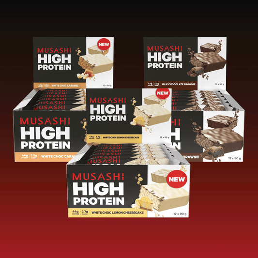 Musashi Bundle High Protein Bar Value Bundle Pack
