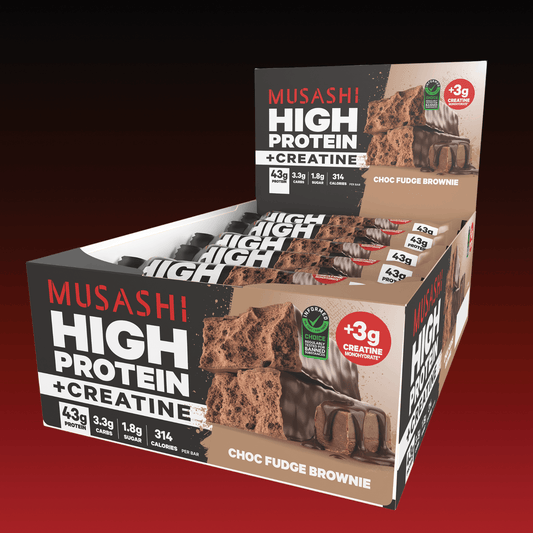 Musashi Choc Fudge High Protein + Creatine