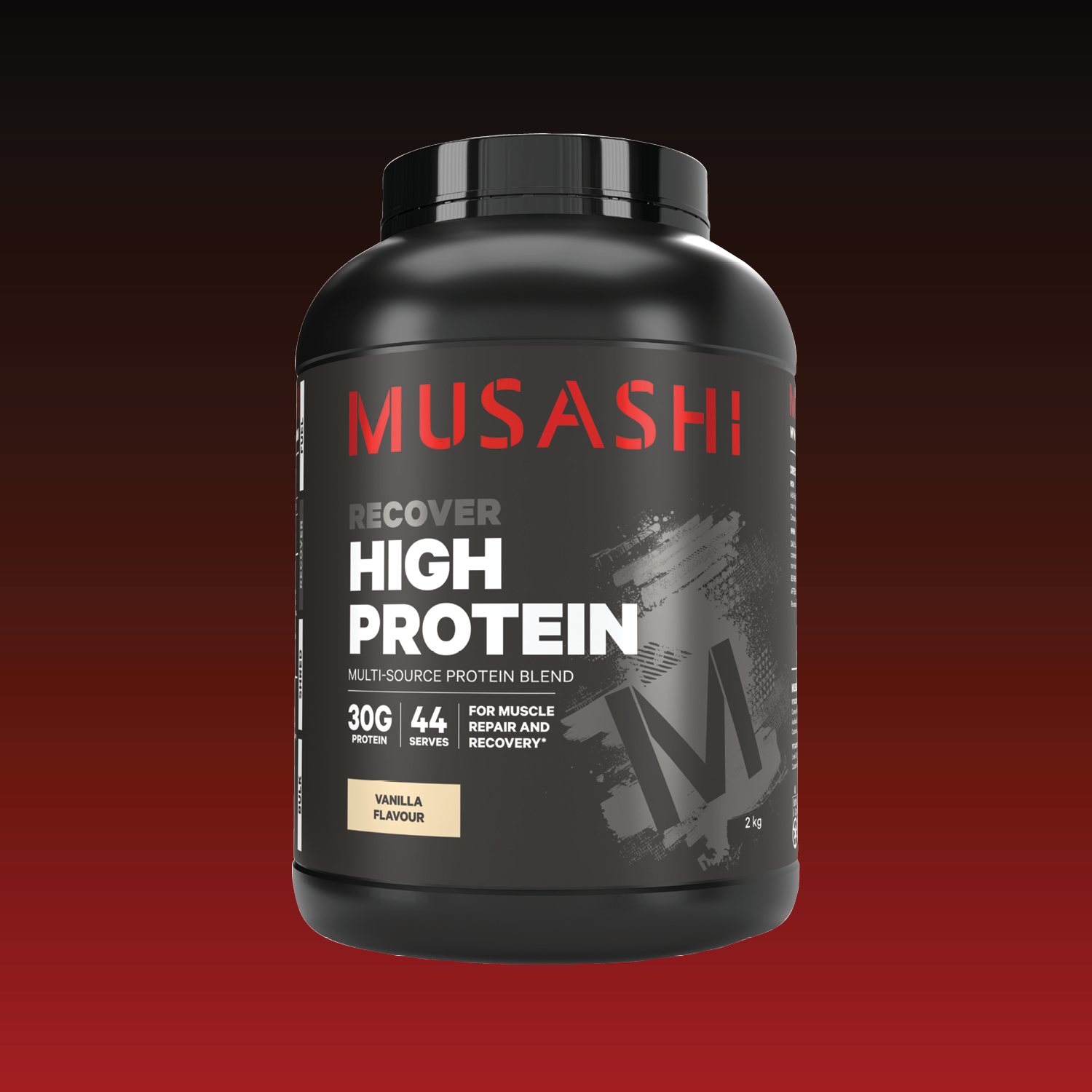 Musashi Protein Powder 2KG / Vanilla High Protein Powder