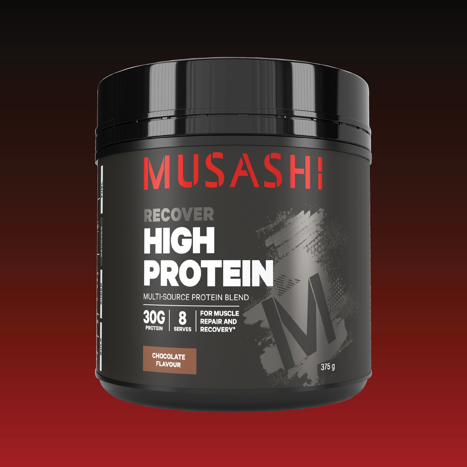 Musashi Protein Powder 375G / Chocolate High Protein Powder