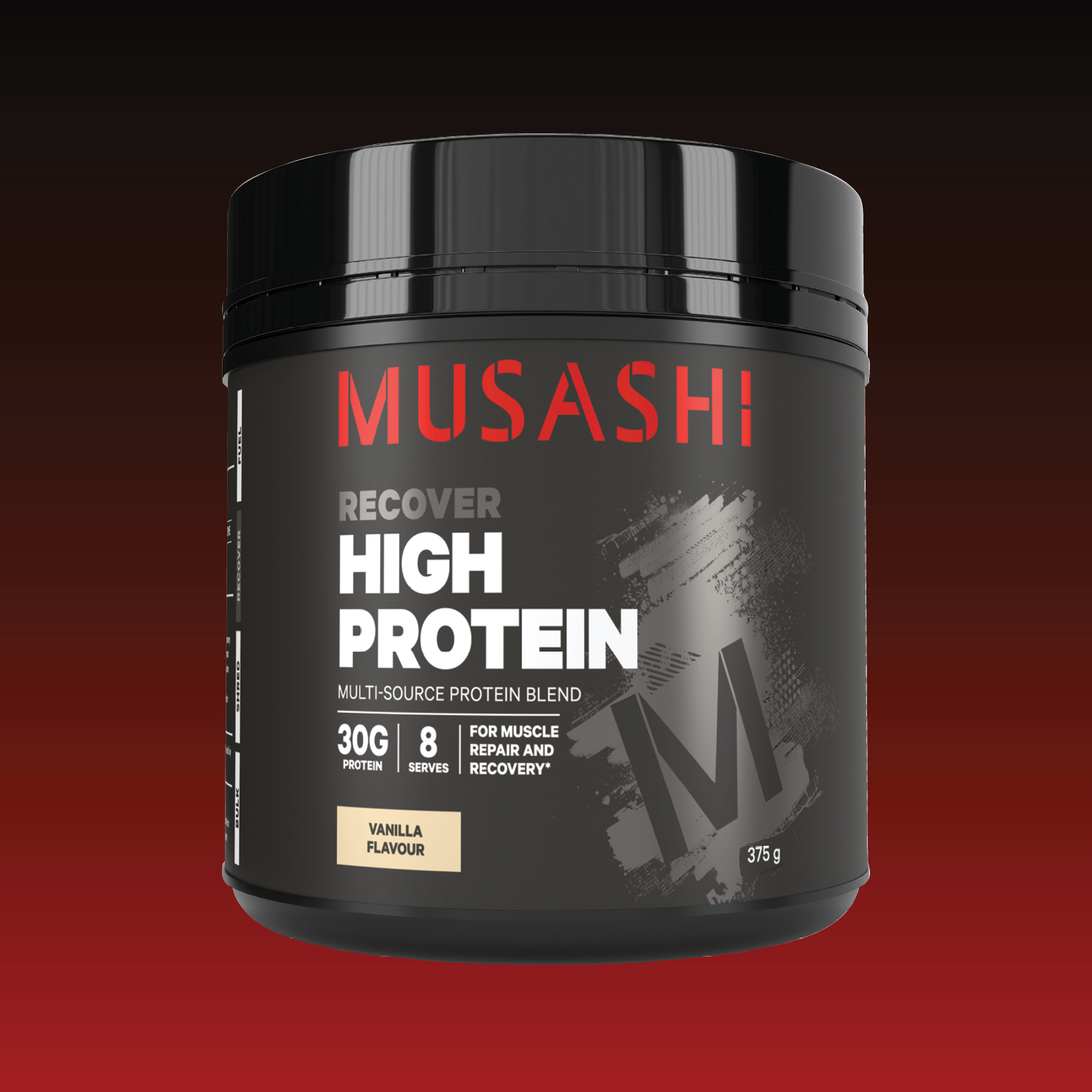 Musashi Protein Powder 375G / Vanilla High Protein Powder
