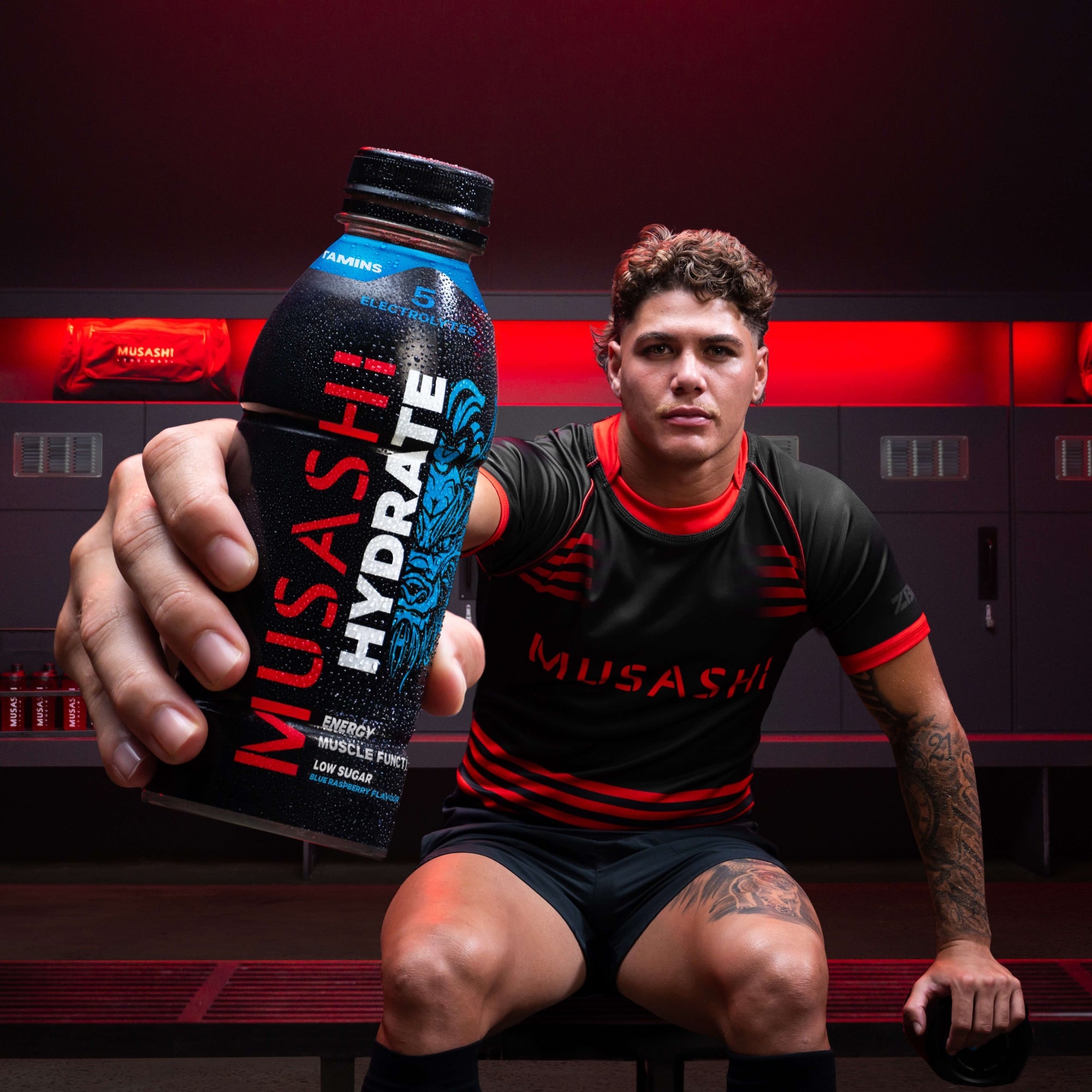 Musashi Energy Drink Hydrate Drink (600ml) - 6 Packs