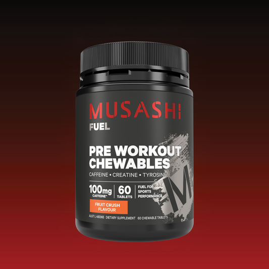 Musashi Pre-workout Chewables
