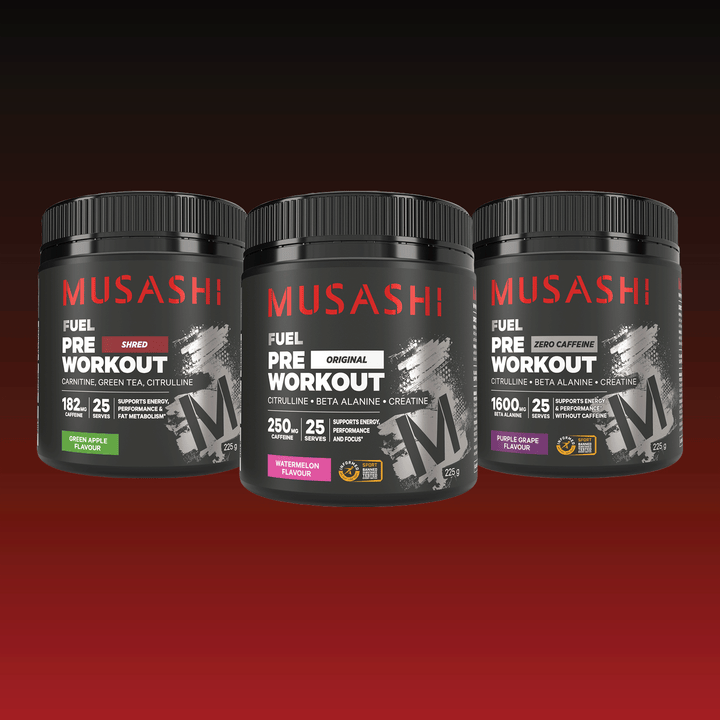 Pre Workout Supplements - Buy Musashi Pre Workout Supplements Online