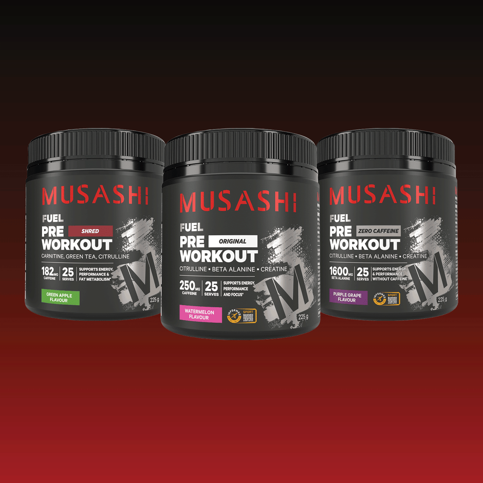 Pre Workout Supplements - Buy Musashi Pre Workout Supplements Online