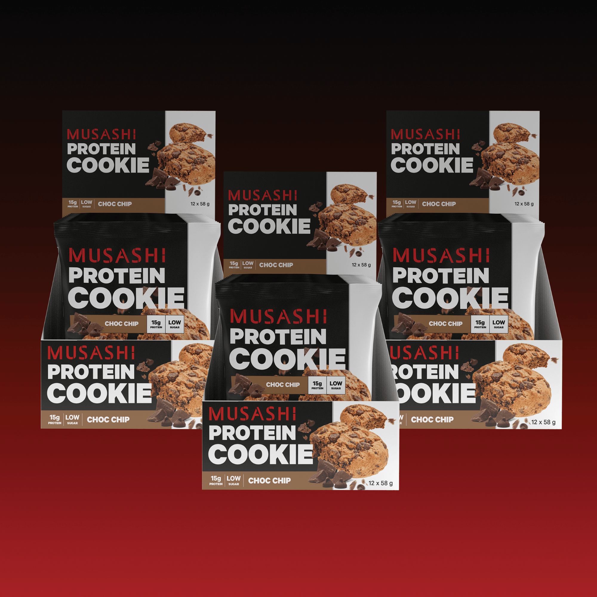 Musashi Bundle Protein Cookie Value Bundle Pack