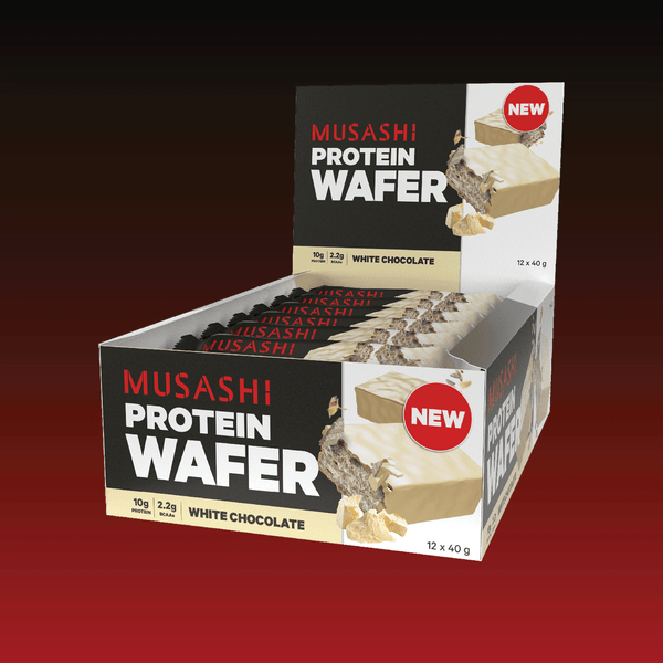 Musashi Protein Wafer Bar Vanilla 40g Shop Online At Chris' Supa IGA In Carina - Foto 6